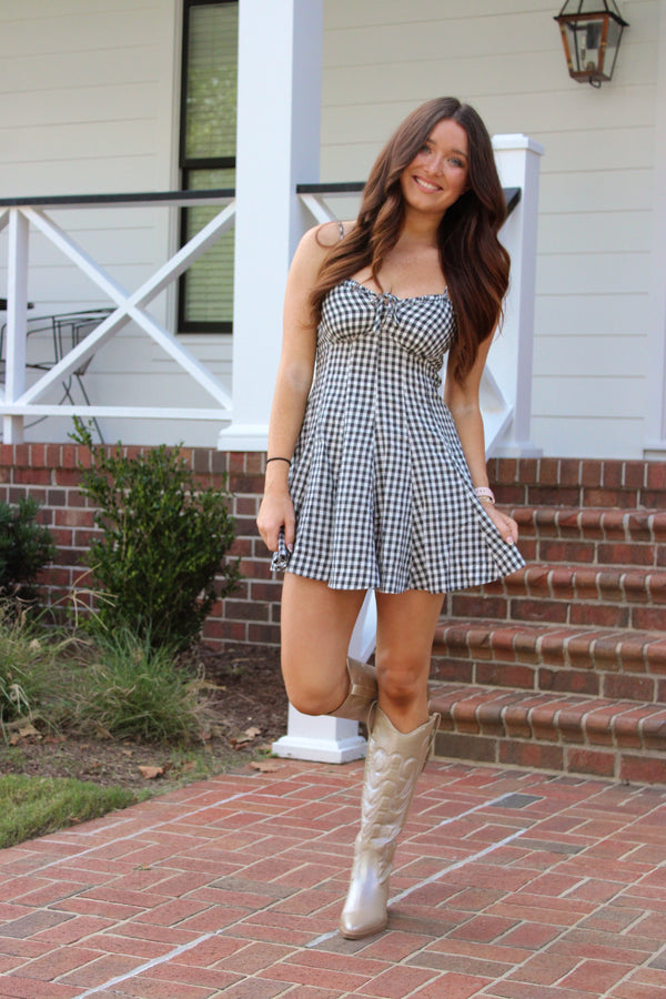 Kenny Gingham Mini Dress