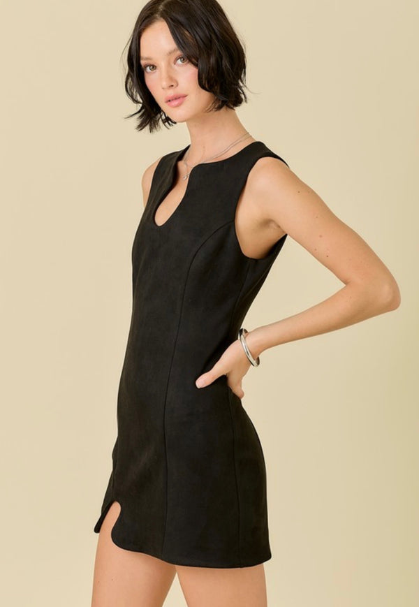 Larson Suede Dress