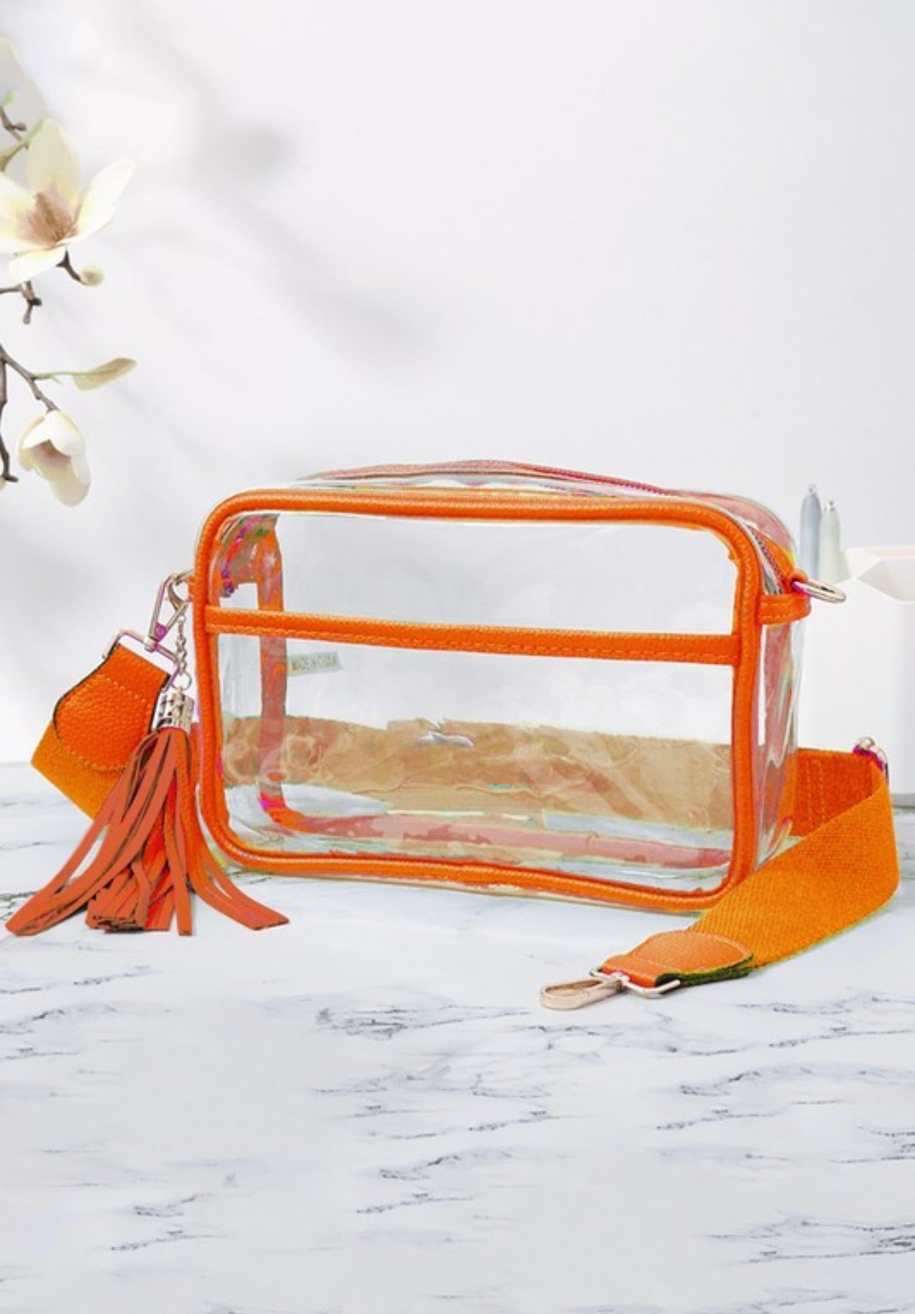 Clear Cross Body Camera Bag