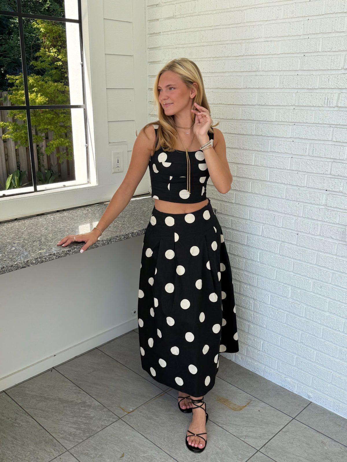 Landon Polka Dot Set