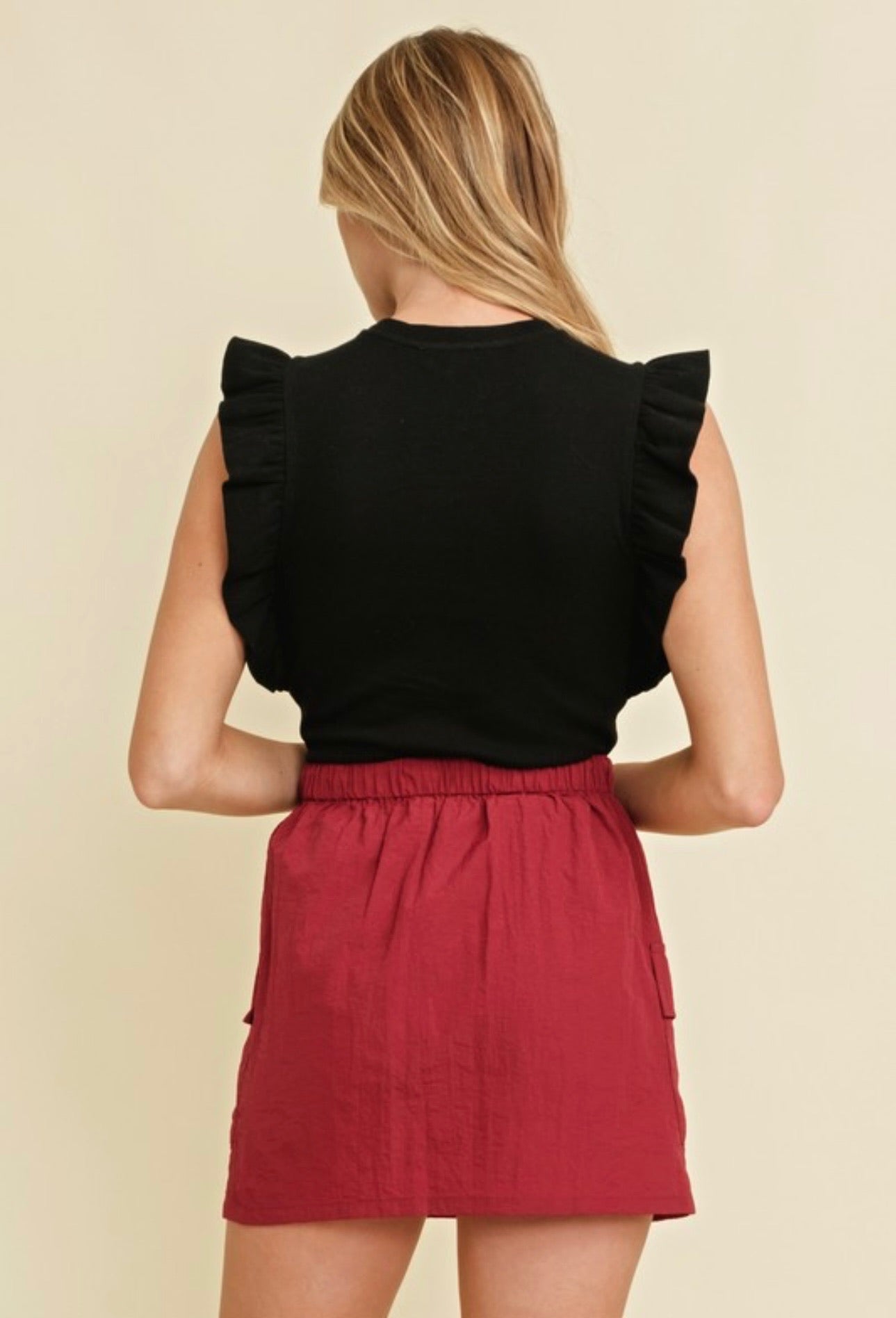 Kelly Ruffle Top