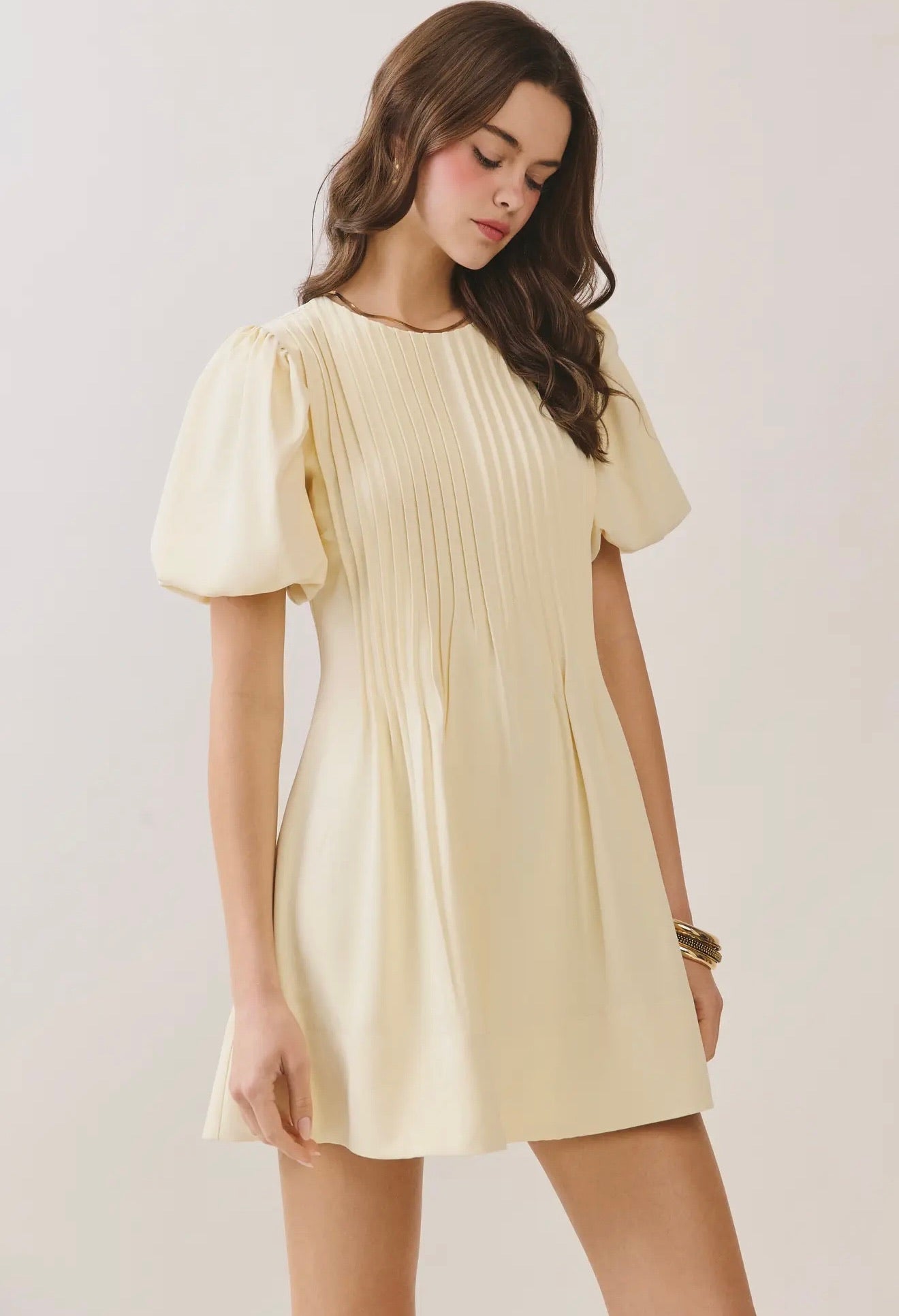 Sunshine Pleats Dress
