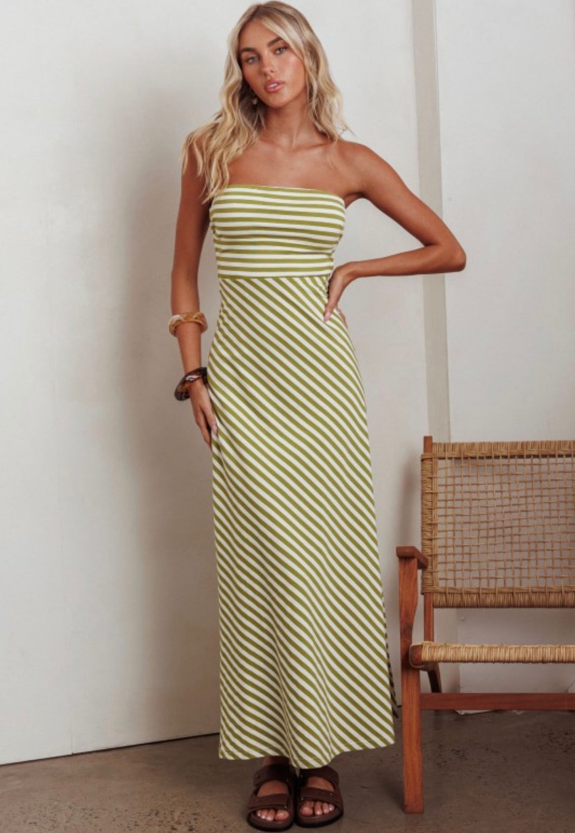 Greenly Maxi Dress