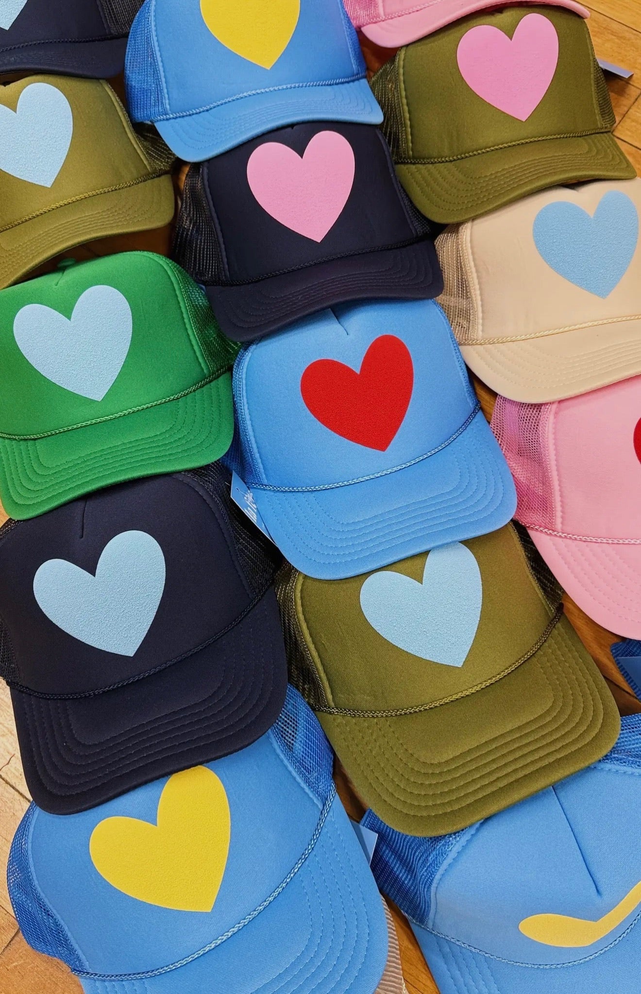 Happy Heart Trucker Hat