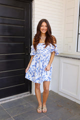 Leya Floral Mini Dress