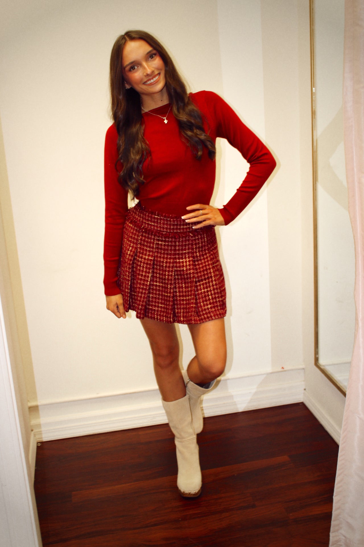 Keep It Preppy Mini Skirt