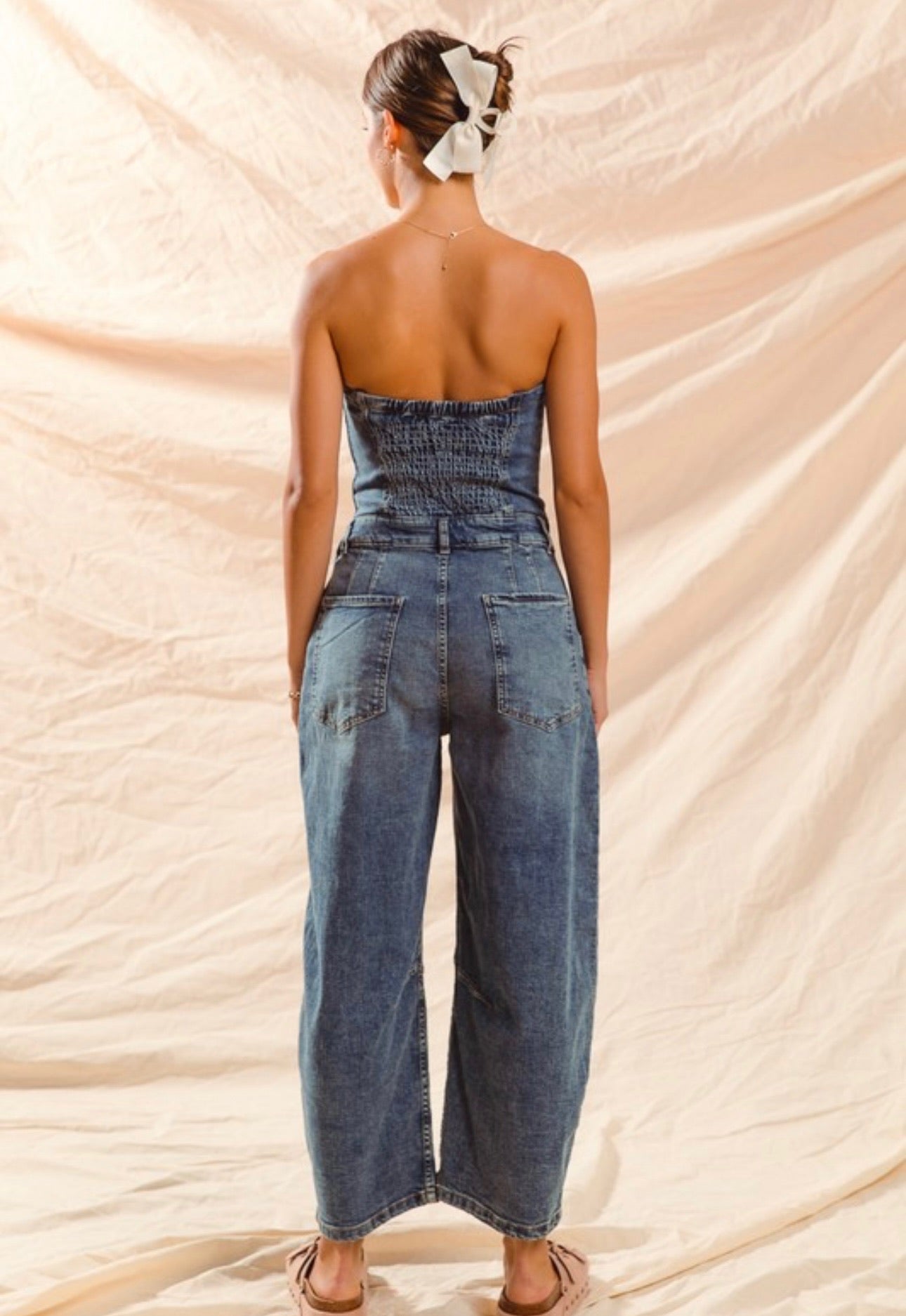Austin Denim Jumpsuit