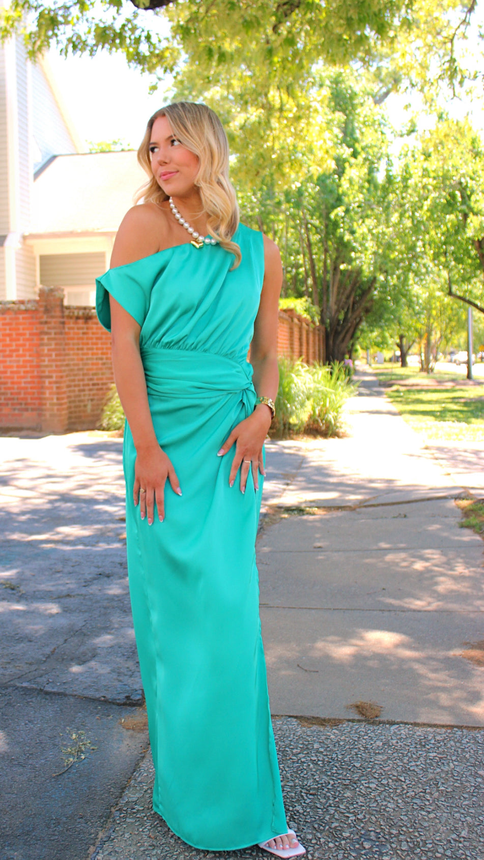 Dress to Impress Satin Dress