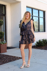 Ellie Ruffle Mini Dress