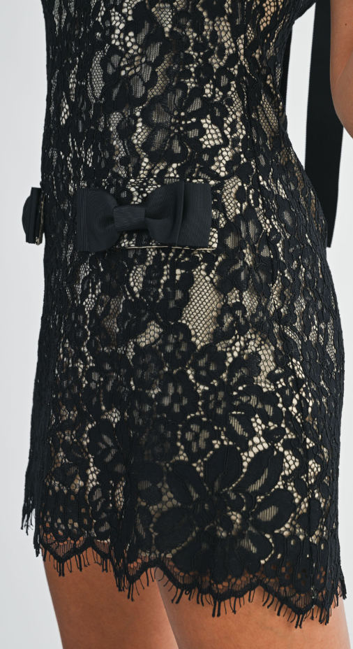 Lacey Bow Dress