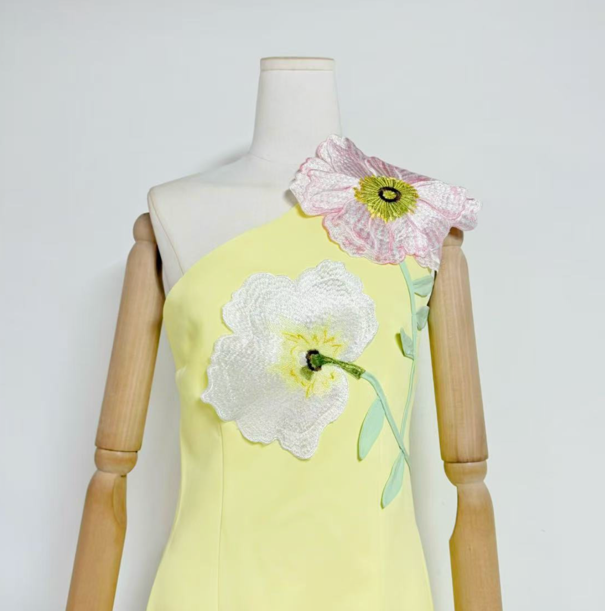 Lotus Floral Mini Dress