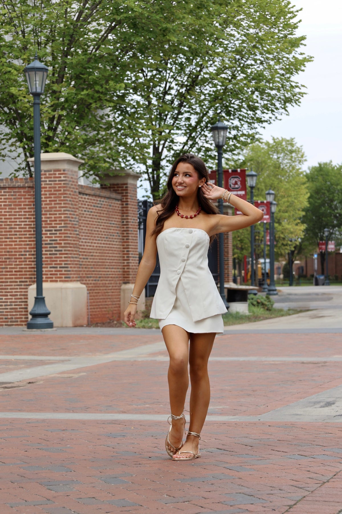 Cora Mini Dress Romper