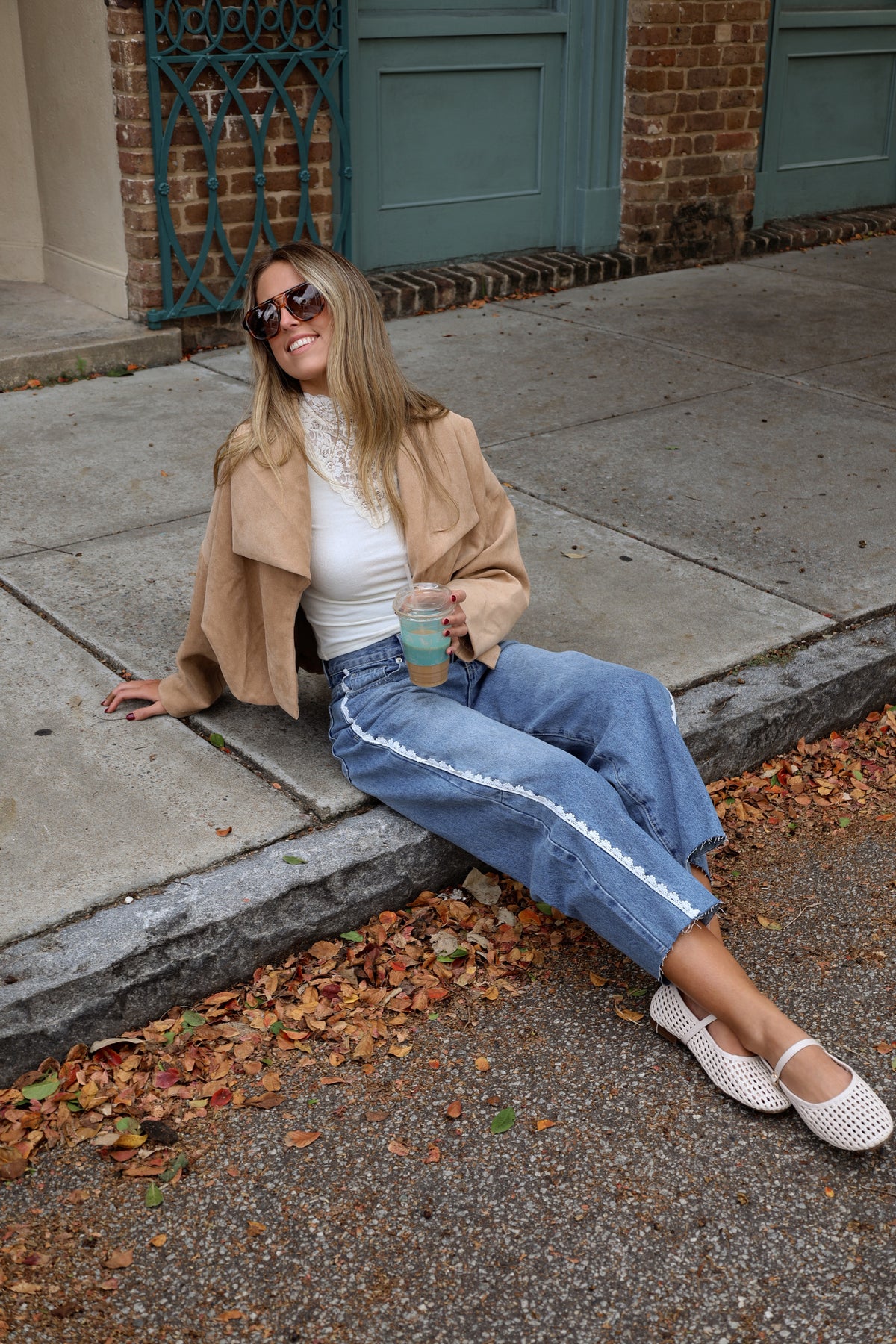Caramel Suede Jacket