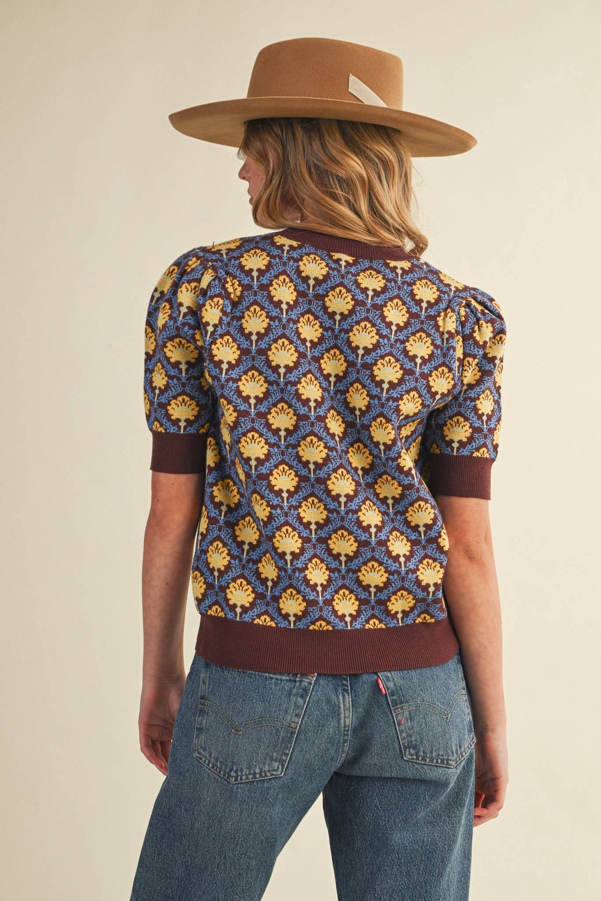 Meredith Short Sleeve Sweater
