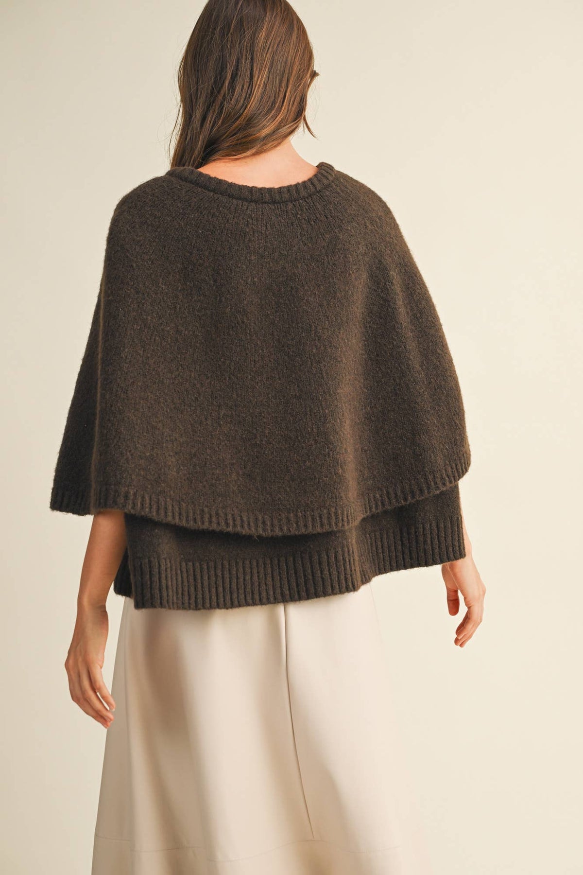 Adriana Cape Sweater