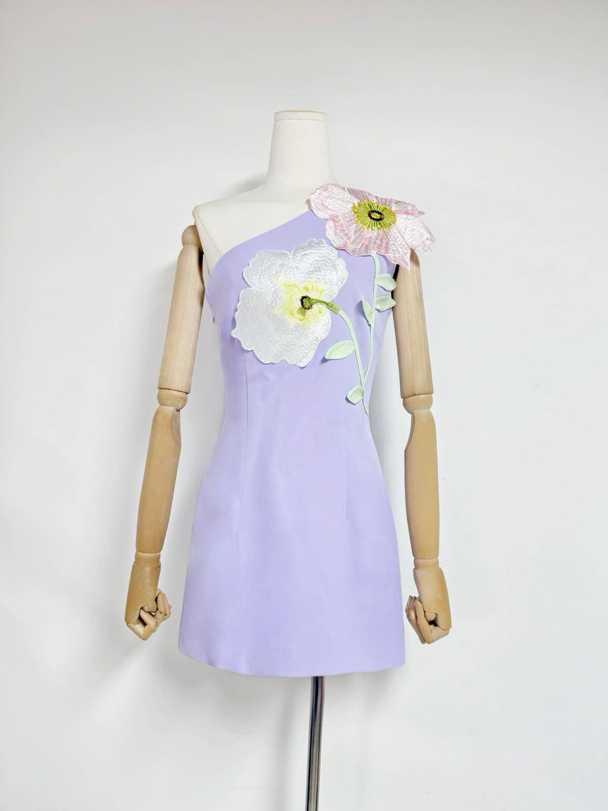 Jessica One Shoulder Floral Dress