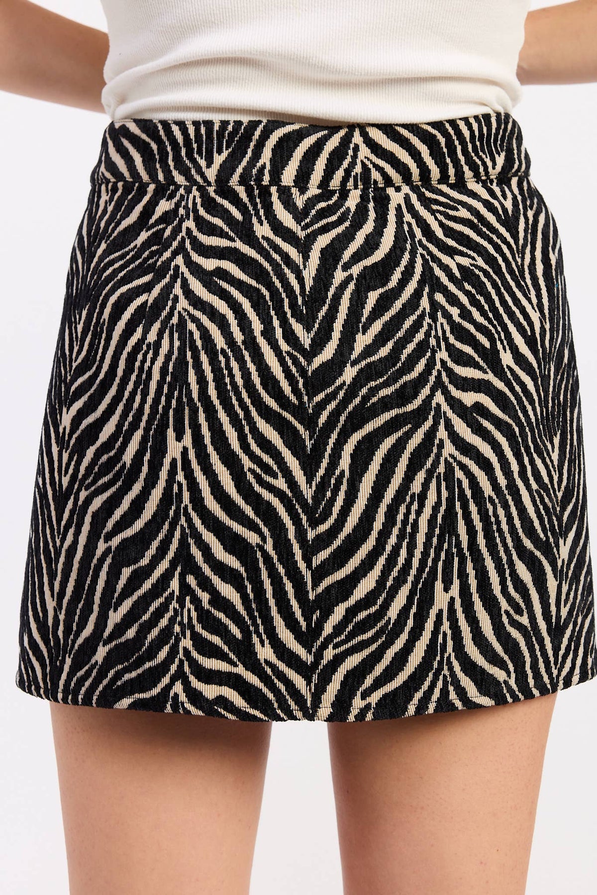 Zana Zebra Skirt