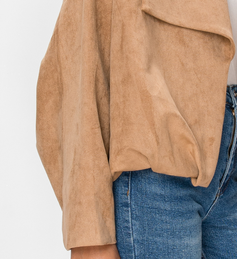 Caramel Suede Jacket