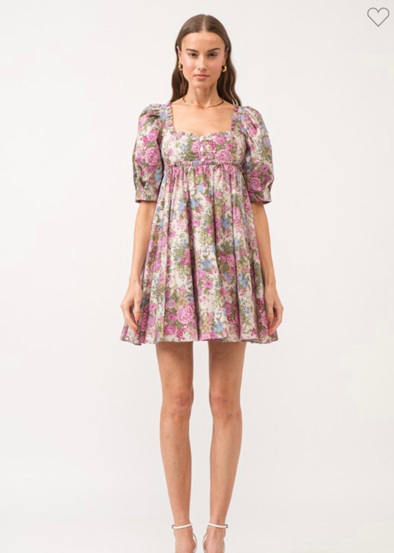 bobbie mini dress Bobbie Short Sleeve Eyelet Mini Dress