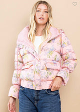 Bouquet Puffer Jacket Outerwear 