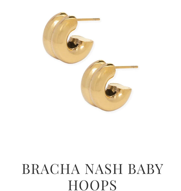 Bracha Nash Baby Hoops Jewelry 