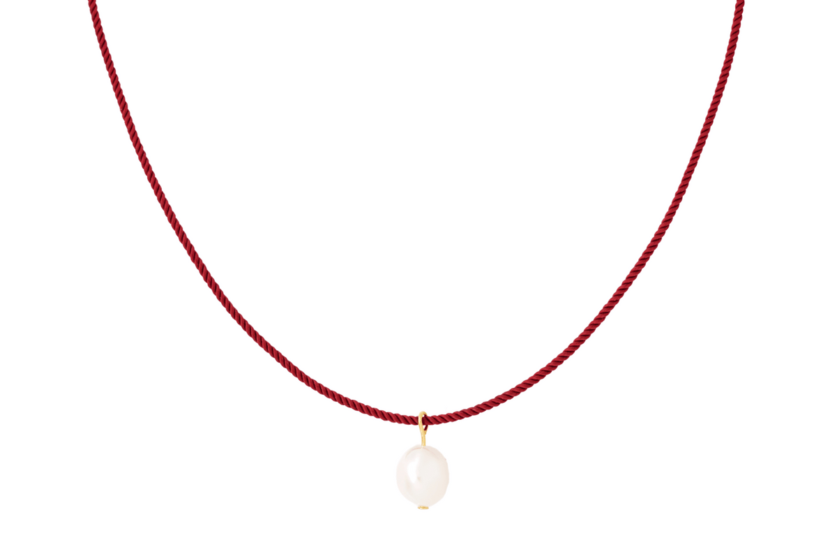 Red Cord Necklace