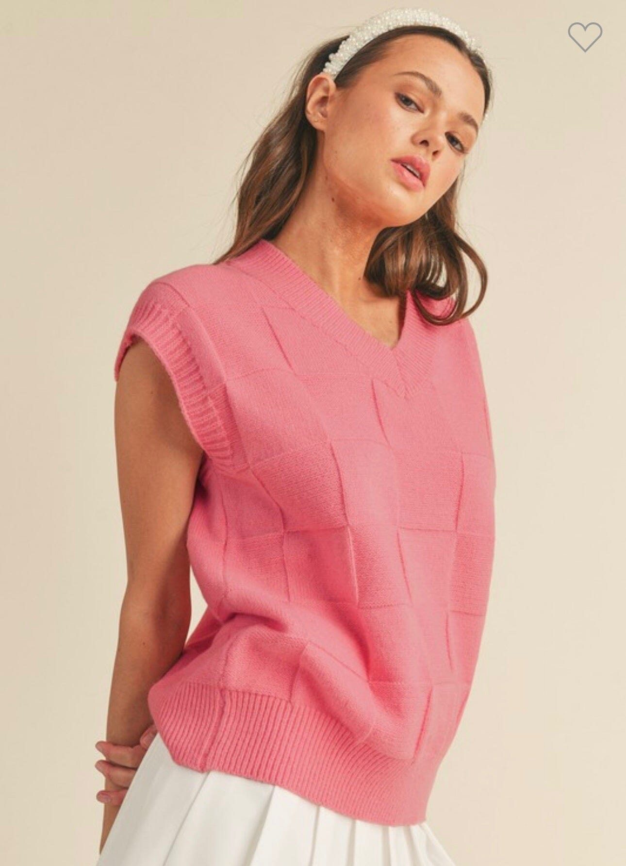 Campbell Sweater Vest Tops 