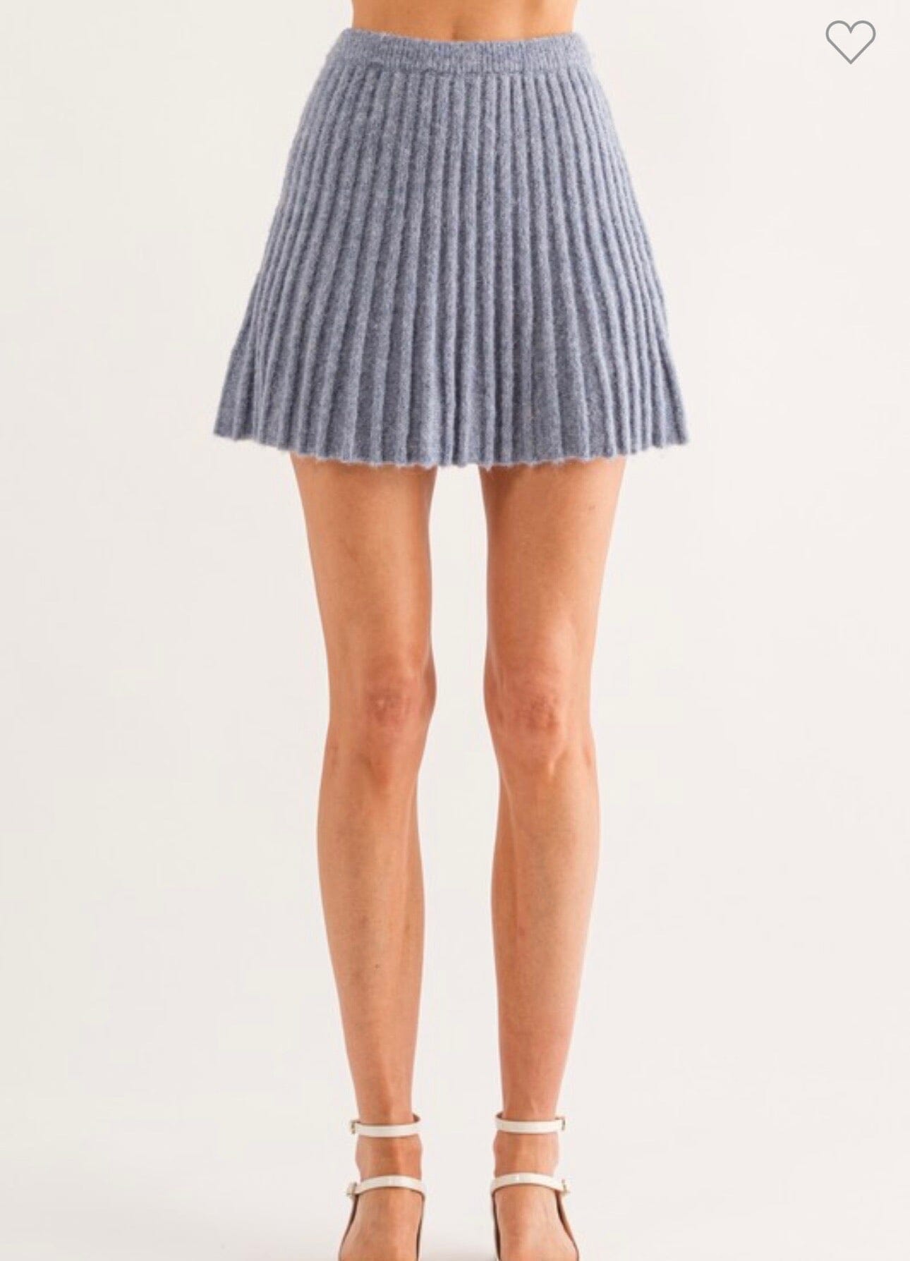 Cloudy Knitted Skirt Bottoms 