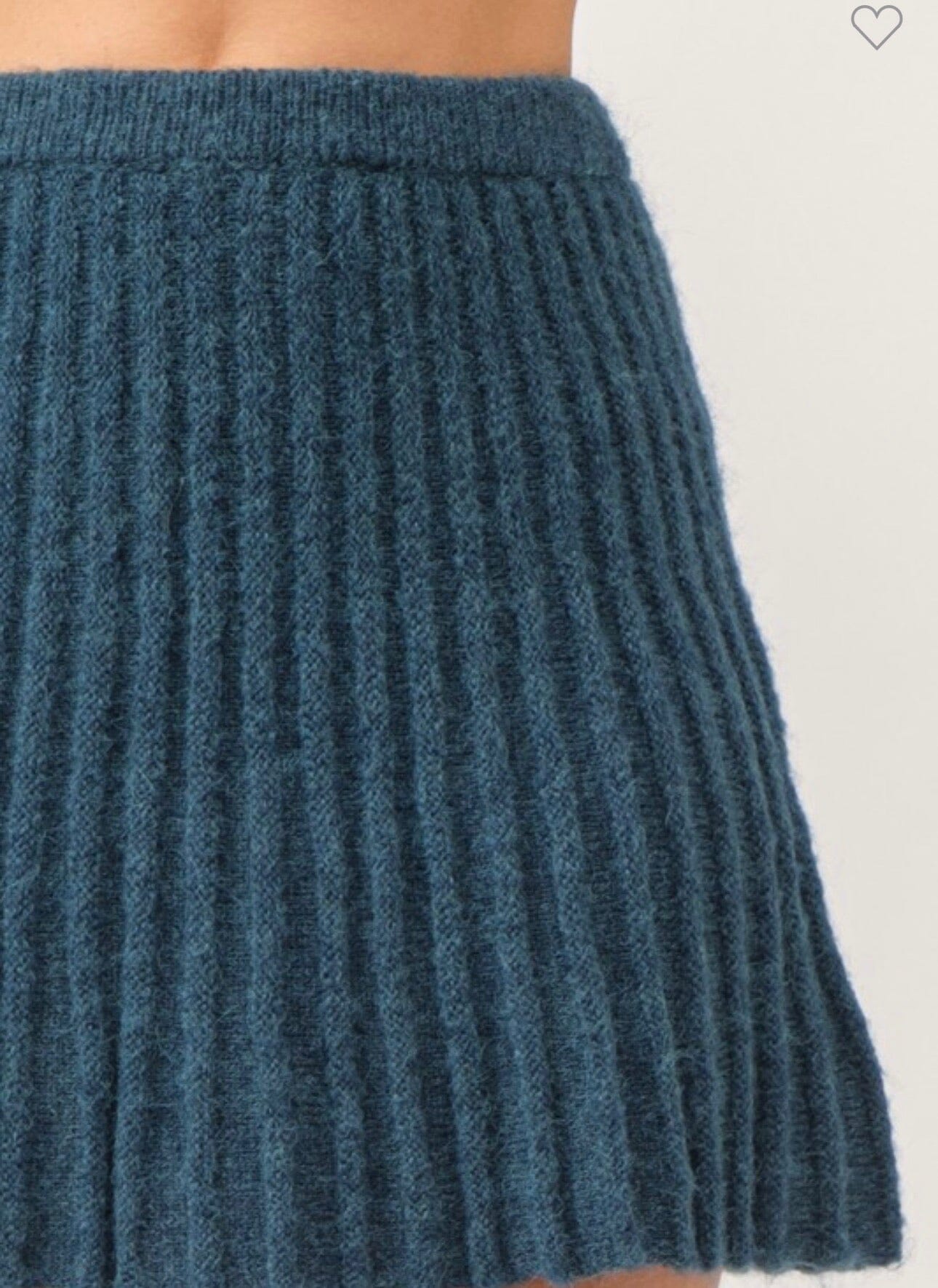 Cloudy Knitted Skirt Bottoms 