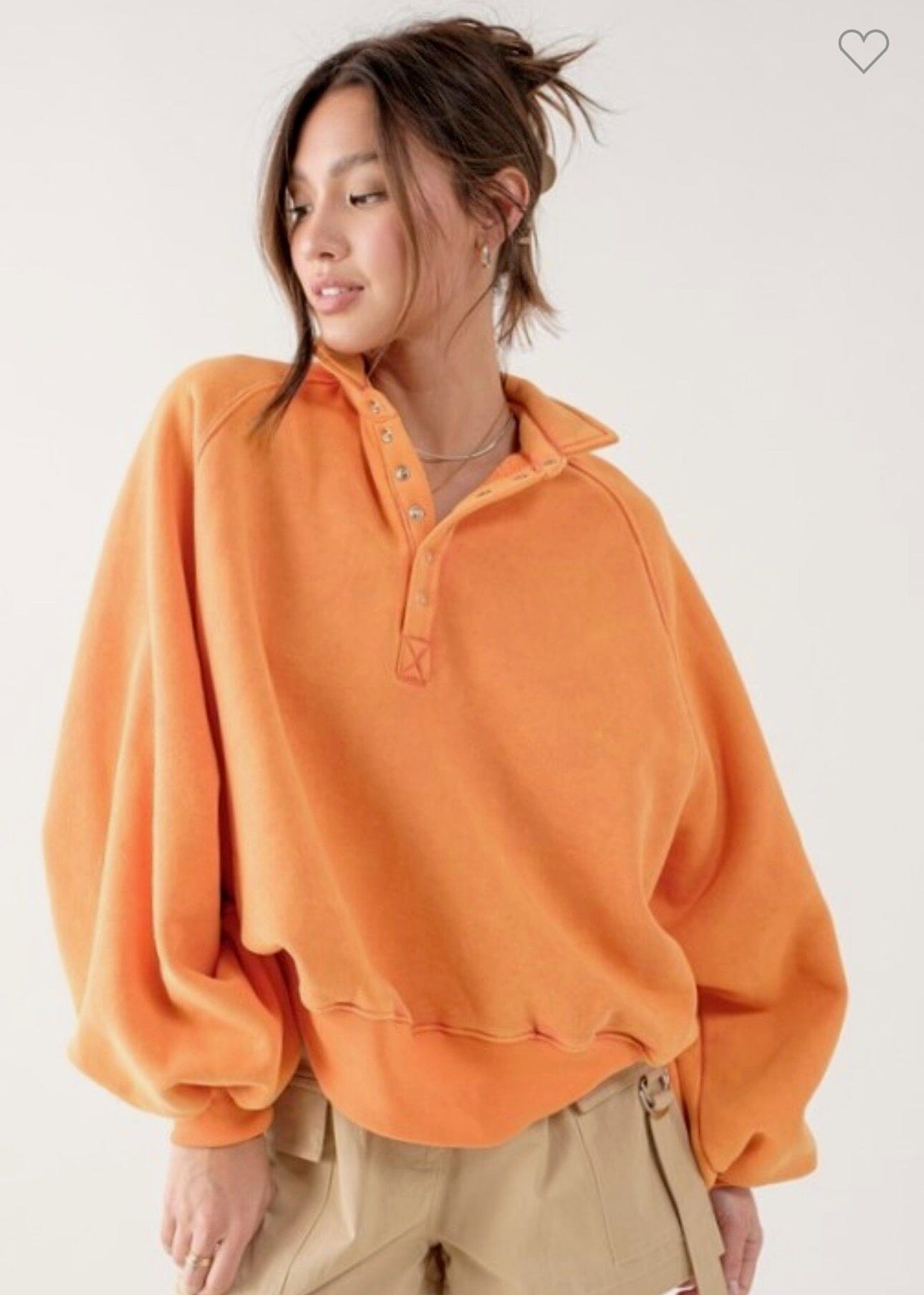 Cozy Crossover Pullover Outerwear 