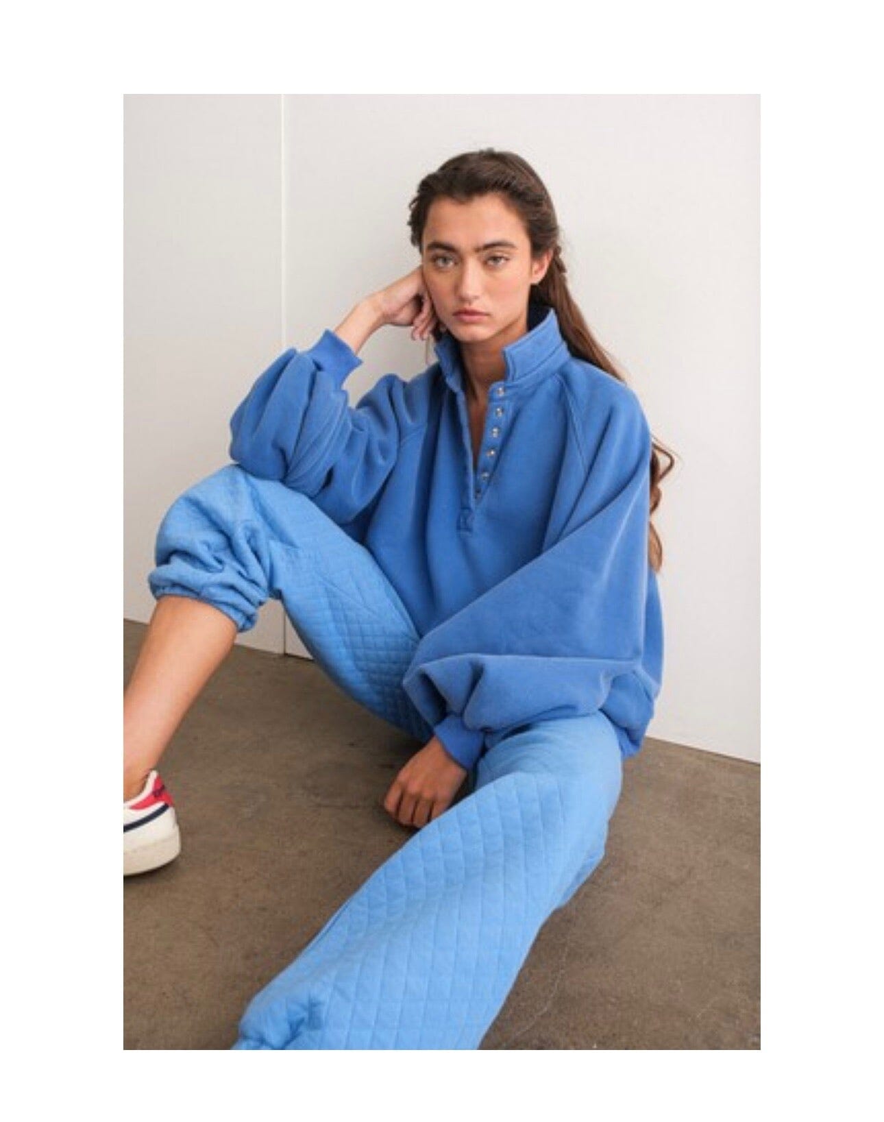 Cozy Crossover Pullover Outerwear 