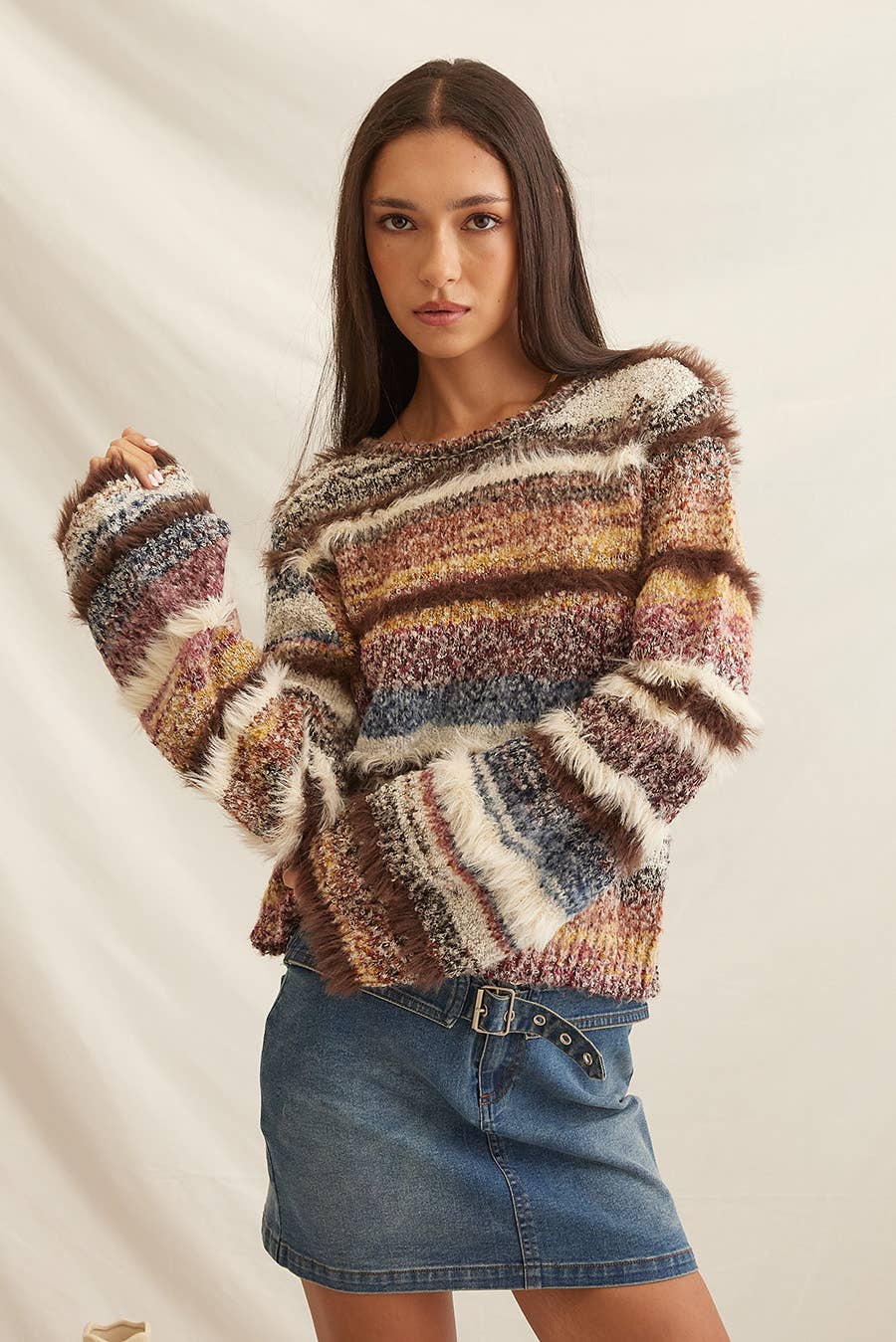 Molly Fuzzy Sweater