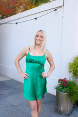 Green Goddess Mini Dress Dresses 