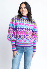 Heart On My Mind Sweater Tops 