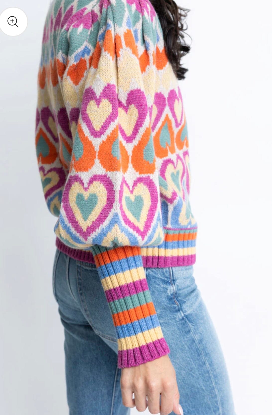 Heart On My Mind Sweater Tops 