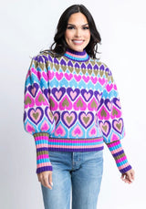 Heart On My Mind Sweater Tops 