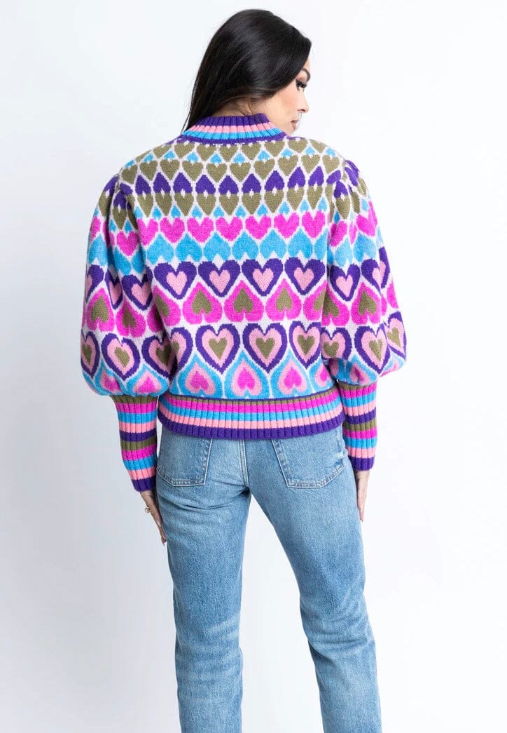 Heart On My Mind Sweater Tops 
