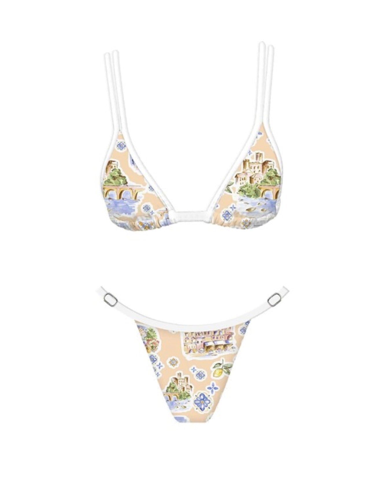 Island Summer Bikini Top Shirts & Tops 