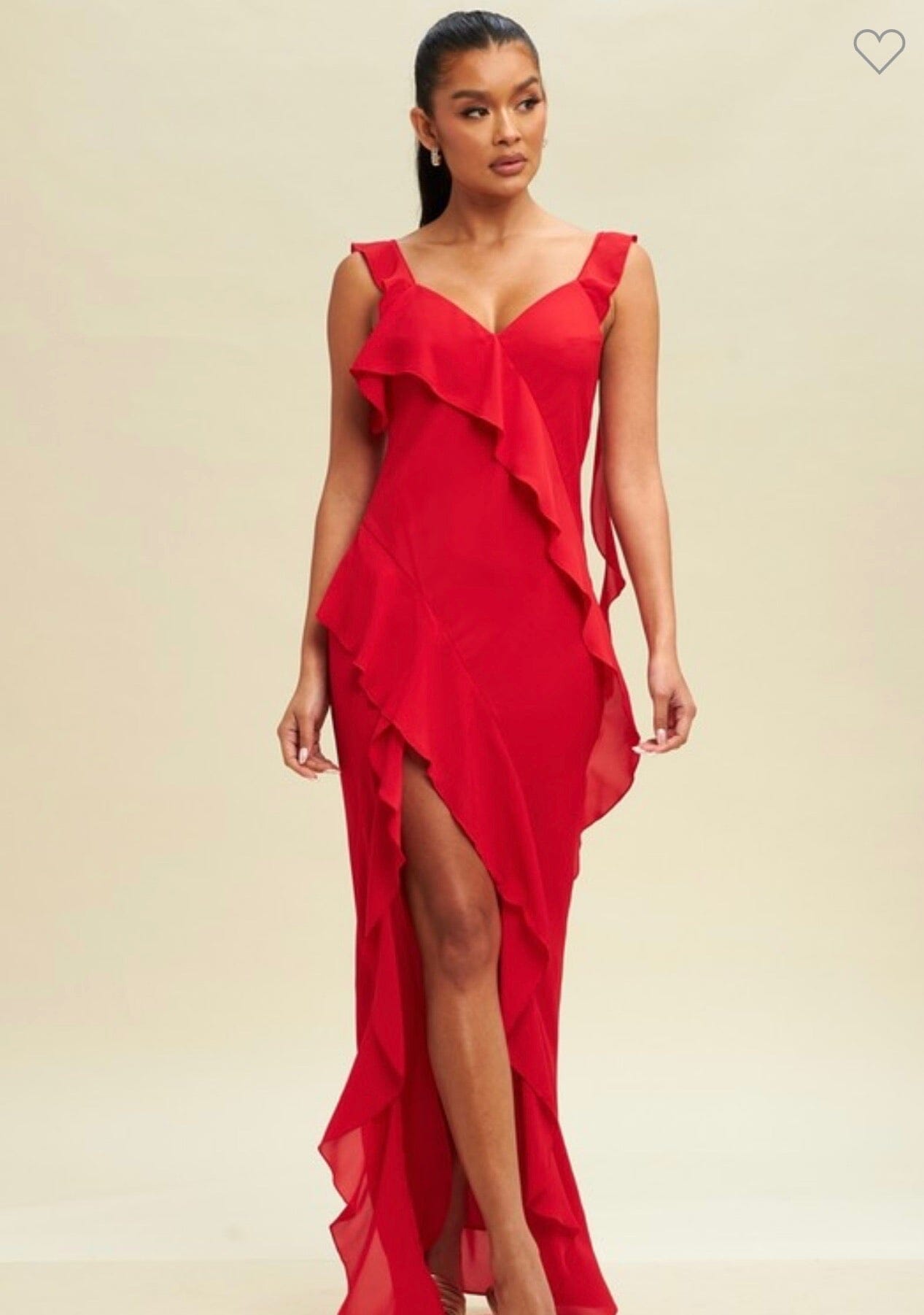 Julie Ruffle Dress 