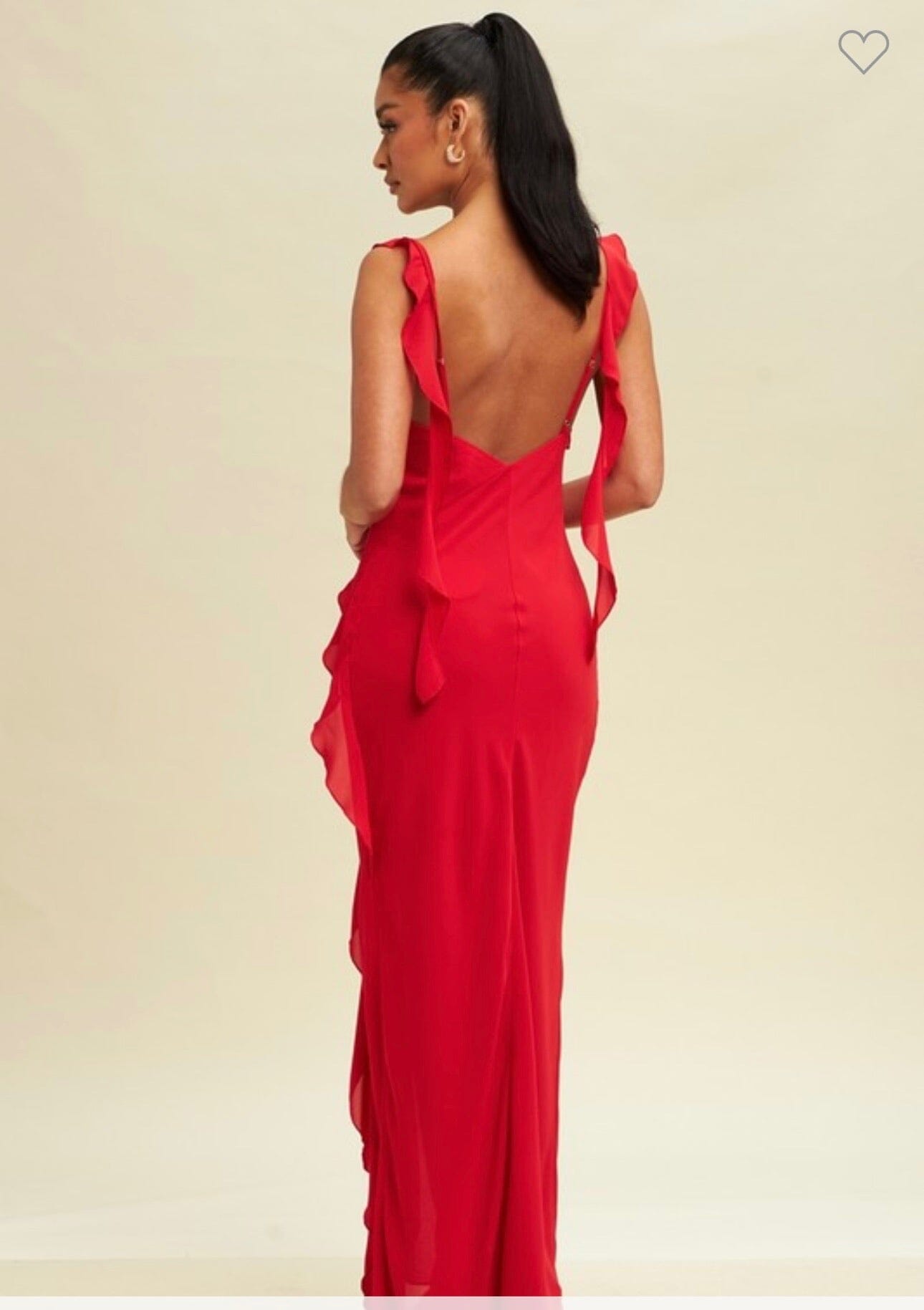 Julie Ruffle Dress 