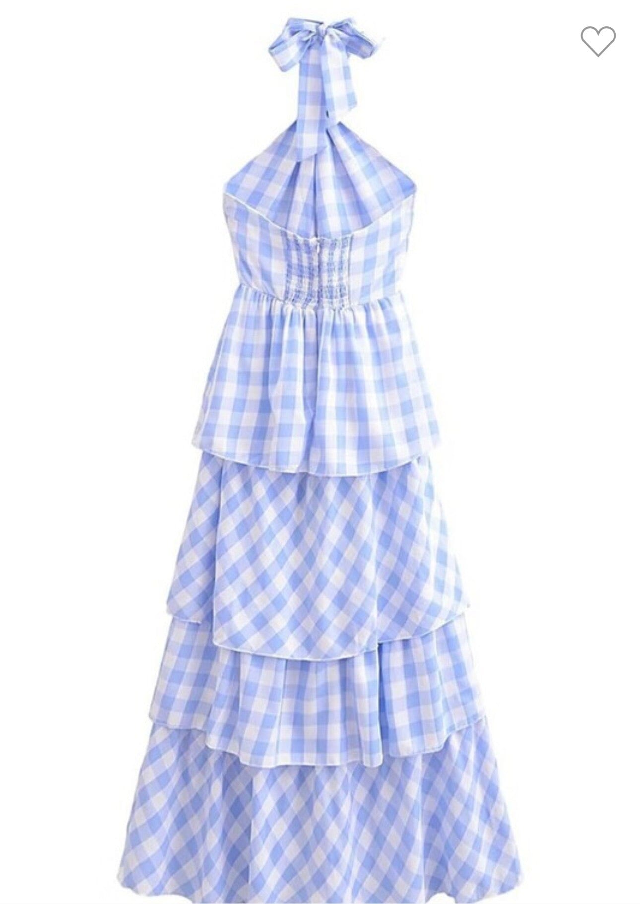 Lulu Gingham Maxi Dress Dresses 