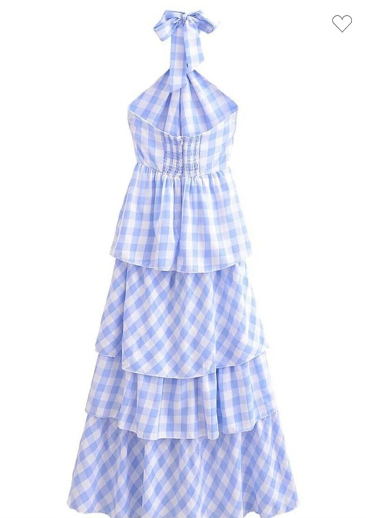 ミストレアス　Gingham Check Tiered Cami Dress Lulu Gingham Maxi Dress – My-Kim Collection