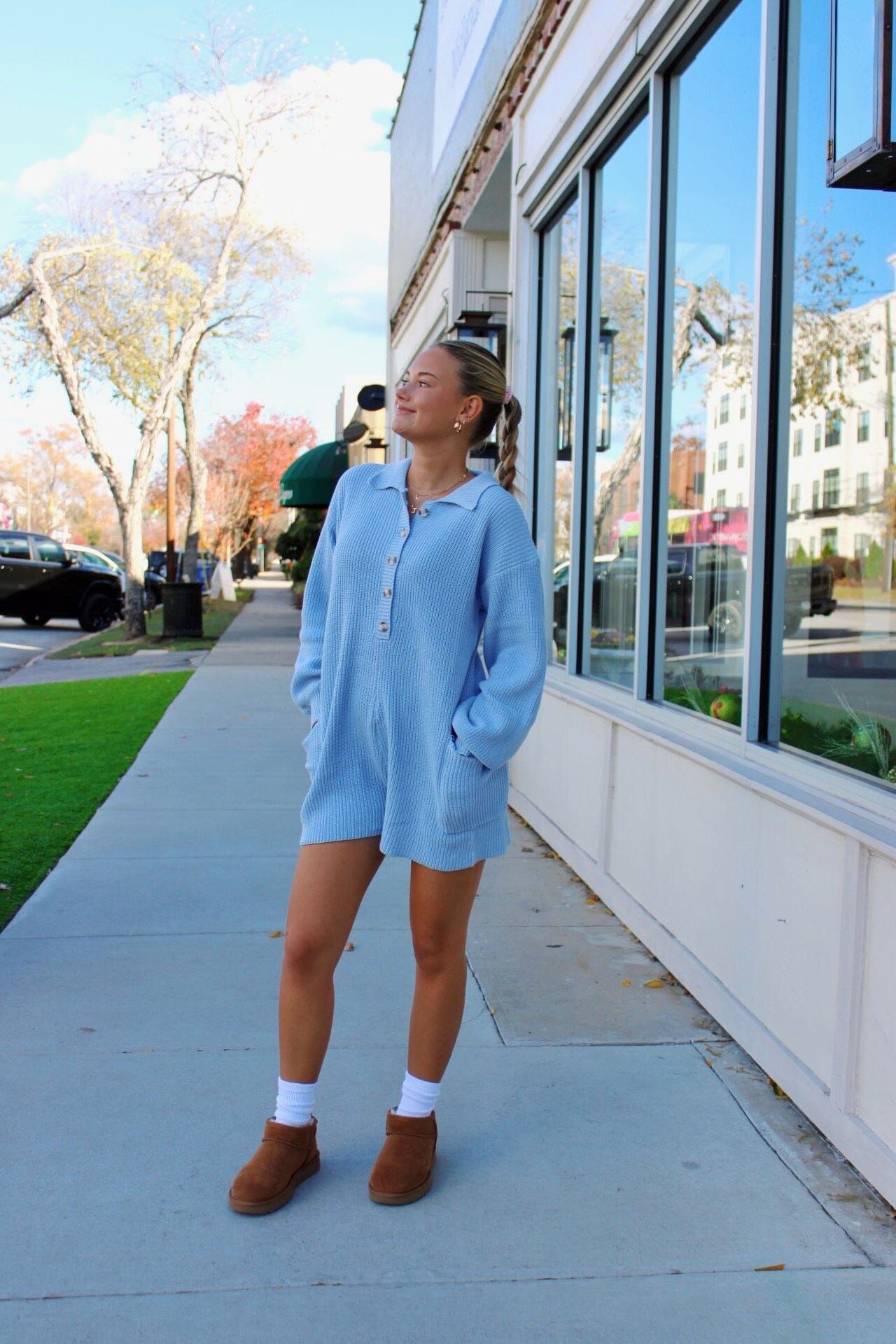 Olivia Sweater Romper romper 
