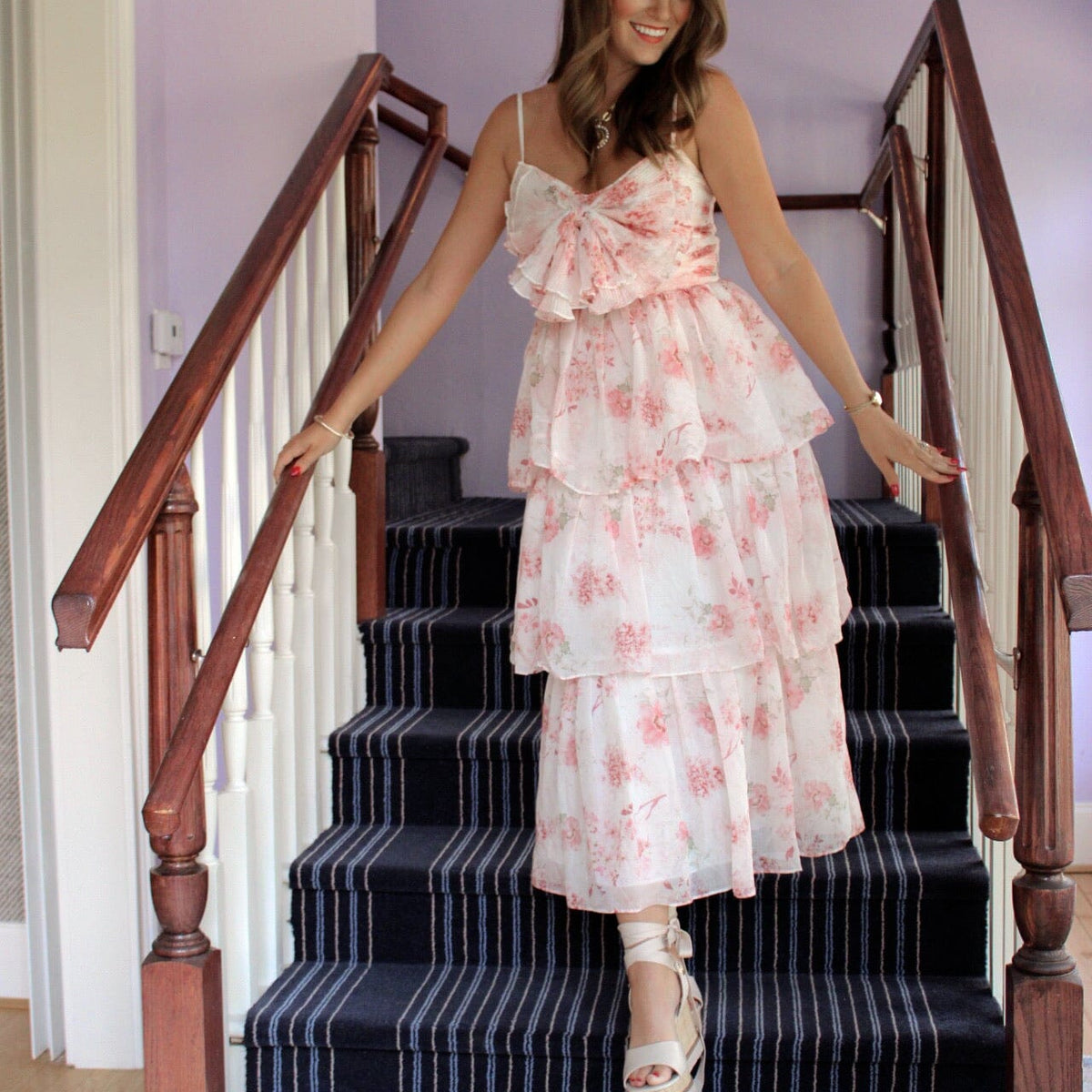 Posie Bow Midi Dress Posie Bow Midi Dress
