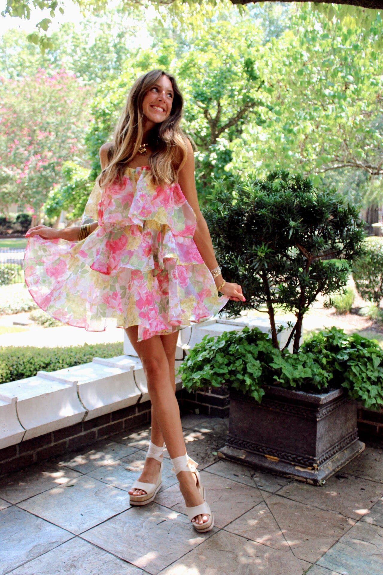 Rosie Ruffle Mini Dress Dresses 