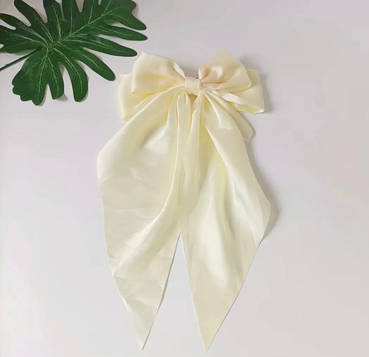 Satin Bow Clip Accessories 