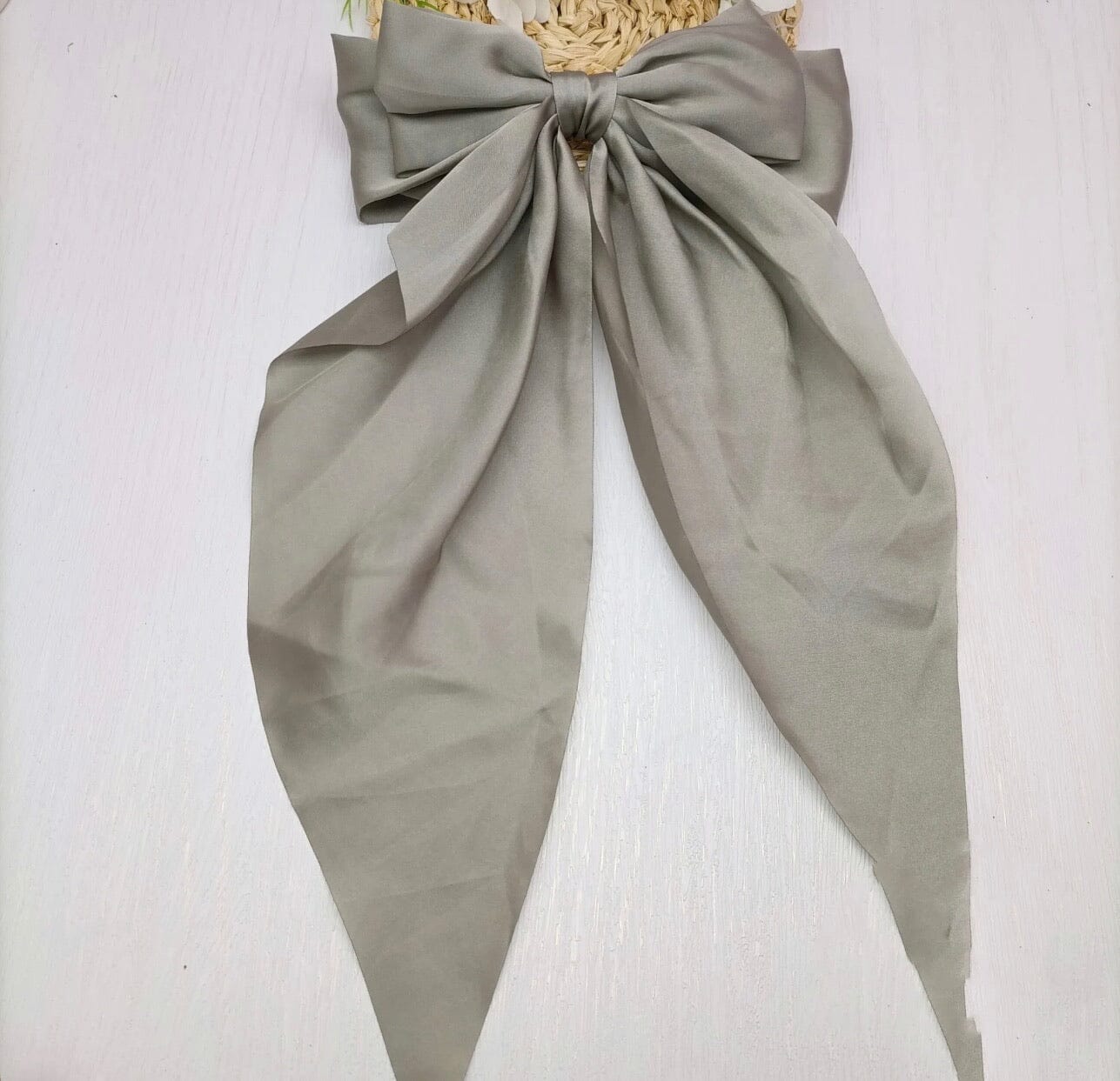 Satin Bow Clip Accessories 