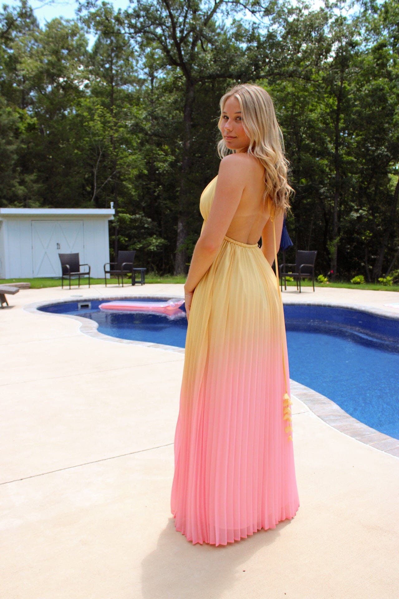 Skylar Ombre Maxi Dress Skylar Ombre Maxi Dress