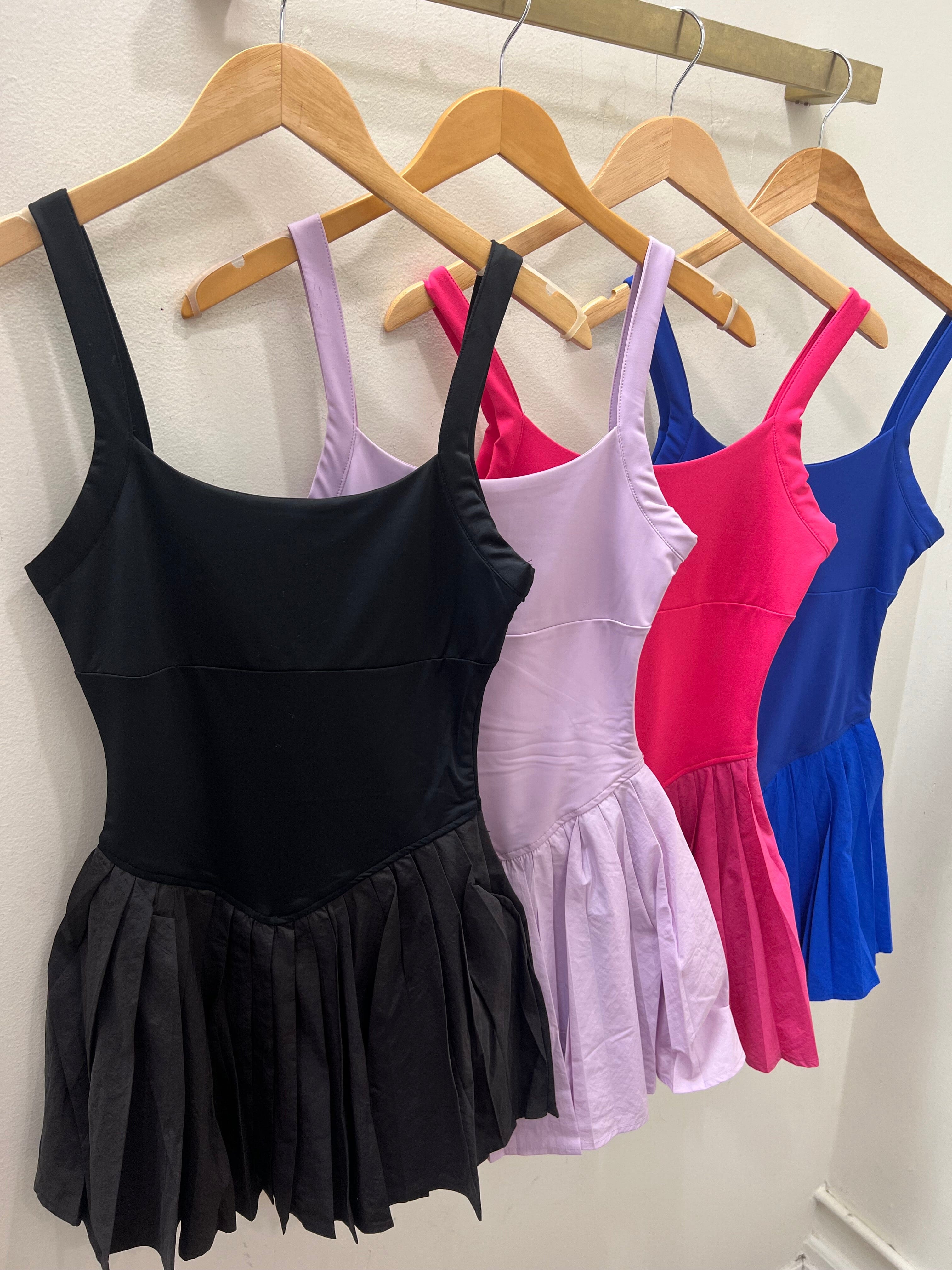 Stella Pleated Sporty Romper 