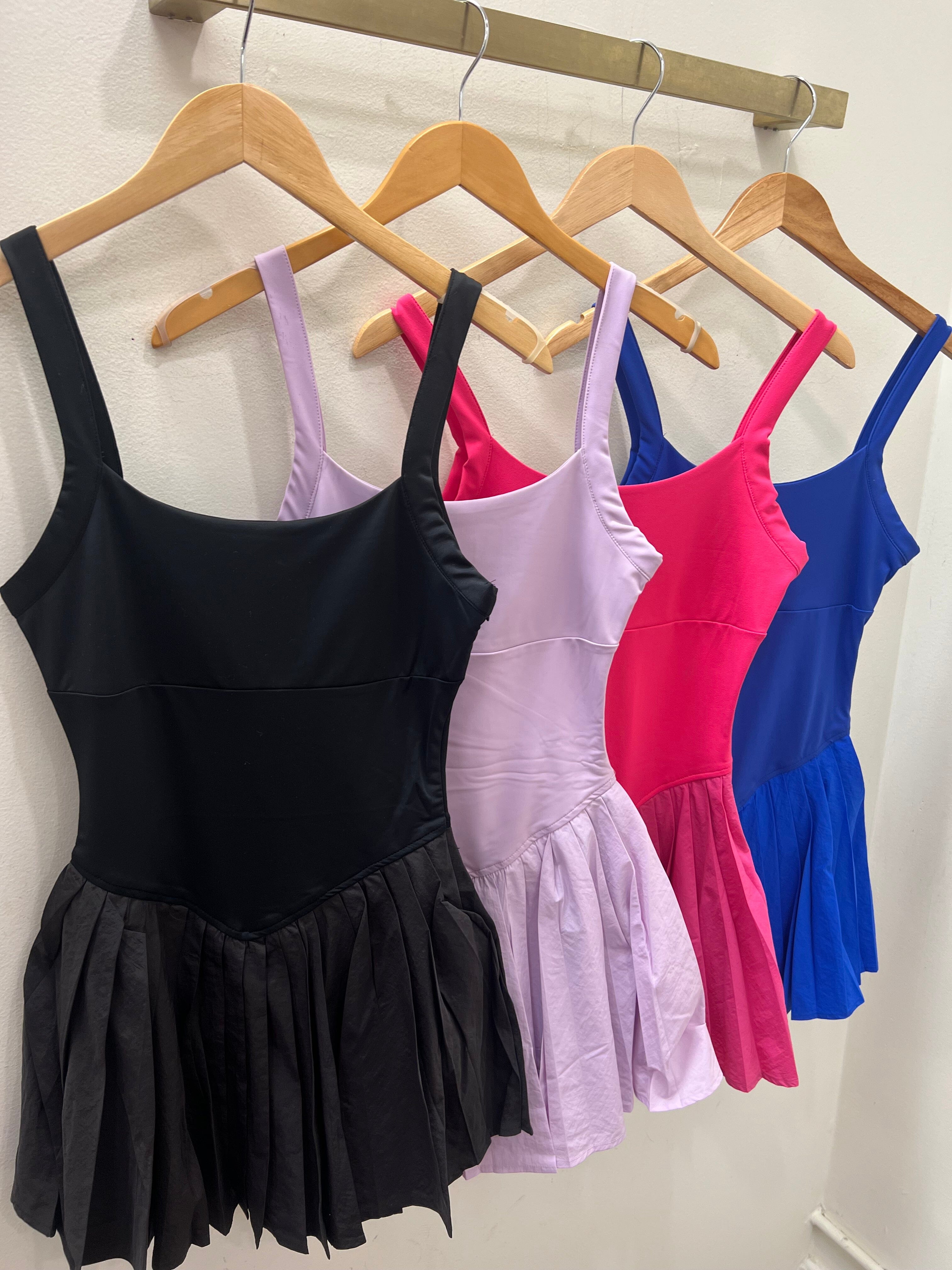 Stella Pleated Sporty Romper 